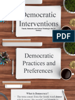 Democratic Interventions