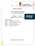 PIA - Derecho Corporativo