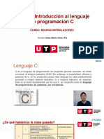 S01 - Introducción Al Lenguaje de Programación C