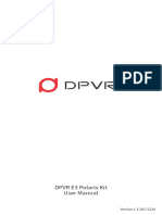 DPVR E3 Polaris Kit User Manual: Version 1.3-20171228