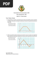 Deber 3. Trabajo y Energía