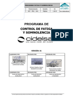 2.5.5 Programa de Control de Fatiga y Somnolencia V01