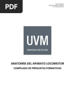 Compilado Preguntas Formativas Anatomia Del Aparato Locomotor