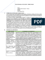 Planificación Anual de Religión - 1er Grado - 2023