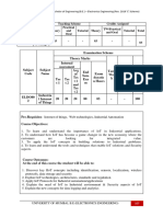 BE - Electronics - VIII - Syllabus - IIOT