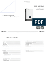 Luxpower Sna 6000 Wide PV Manual