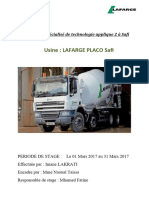 Rapport de Stage Lafarge Imane Lak