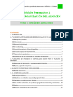 Modulo 1 Tema 1 - Diseño de Almacenes