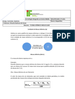 Resumo 1 - TEORIA ATÔMICO-MOLECULAR