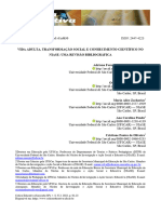 Vida Adulta, Transformação Social e Conhecimento Científico