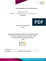 Anexo 2 - Formato - Escenario 2 - Juegos Tradicionales - de La Historia Al Aula