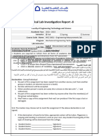 LAB - 8 Measurement and Error Analysis of Flow Rate of A Liquid