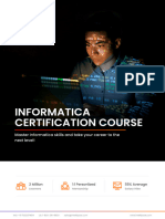 Informatica Certification Training Online