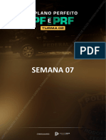 O Plano Perfeito PF e PRF Dedicacao Delta t2 Semana 7