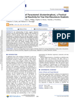 Parveen Et Al 2023 Two Step Synthesis of Paracetamol (Acetaminophen) A Practical Illustration of Carbonyl Reactivity