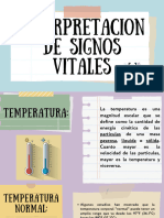 Interpretación de Signos Vitales.