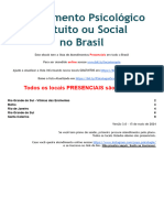 Atendimento Psicológico Gratuito Ou Social - Versão 3.0