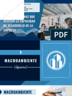 Fuerzas Externas Que Afectan La Capacidad de Desarrollo de La Empresa