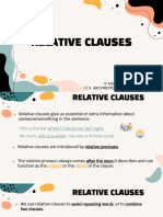 Relative Clauses