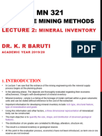 Lecture 2 Mineral Inventory 2018