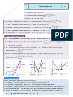 Resume Dérivabilité