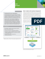 Vmware Vsphere With Operations Management Datasheet