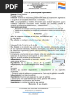 Guía de Trigonometría Segundo Periodo Funciones 10°