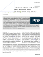 The Prevalence and Outcomes of Frail Older Adults in Clinical Trials in Multiple Myeloma: A Systematic Review