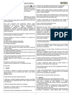 ESA - PORTUGUÊS - MÓDULO 05 - Artigos, Adjetivos e Numerais