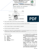 Avaliação Sistema Digestório