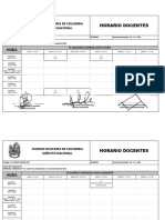 Horario Militares Sem 10