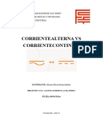 Corriente Alterna Vs Continua