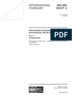 ISO - IEC 30107-1 2023 Ed.2 - Id.83828 Publication PDF (En)