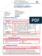 16-05-24 SESION 7 MAT - Resolvemos Problemas de Combinacion 1