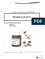 Pharmacology Past Papers