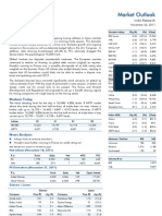 Market Outlook 22nd November 2011