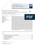 A Taxonomy of Circular Economy Indicators