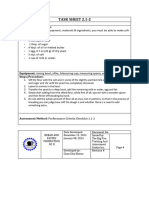 Chan Chai Task and Job Sheet