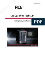 XG-X TechTip Scaling