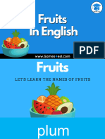 Fruits-PPT For Kids