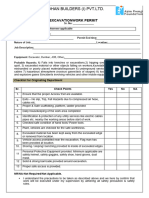 EHS-WP-02 Excavation Work Permit