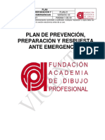 Plan de Prevención, Preparacion y Respuestas Ante Emergencias