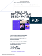 Guide To Architectural Design Phases