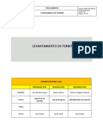 PTS Levantamiento en Terreno