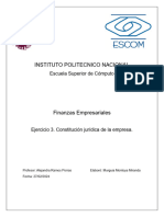 Constitución Jurídica de La Empresa