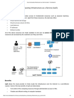 Cloud Computing Infrastructure As A Service (IaaS) - Tutorialspoint