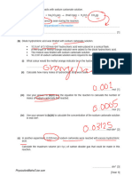 Stoichiometry 1 QP