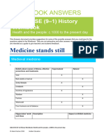 History AQA Workbook Health and The People Answers