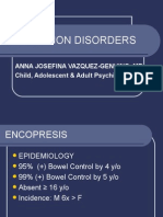 Psych - Elimination Disorders