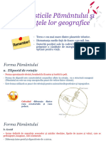 Caracteristicile Pământului Şi Consecinţele Lor Geografice Miscarile Pamantului